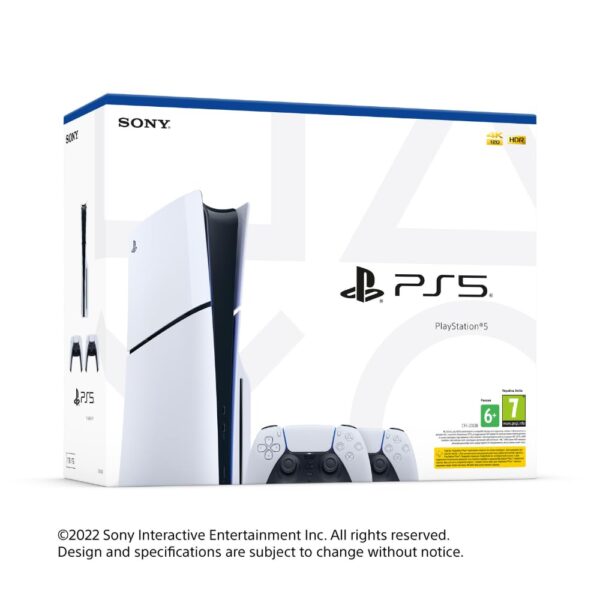 PlayStation 5 Slim Disc Edition – 1TB